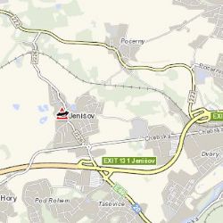 Jenišov: Střet dvou vozidel