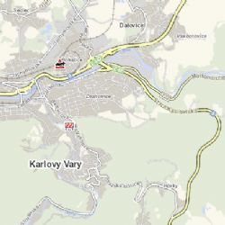 Karlovy Vary: V ulici U Trati došlo k nehodě