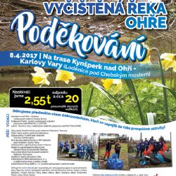 Karlovarsko: Během akce Čištění řeky Ohře bylo nasbíráno 2,55 tun odpadu a 20 pneumatik 