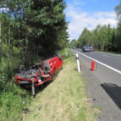 Karlovarsko: Během víkendu došlo ke dvanácti dopravním nehodám