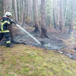 Karlovarsko: Hasiči likvidovali nejen požár hrabanky, ale také zasahovali u dvou nehod