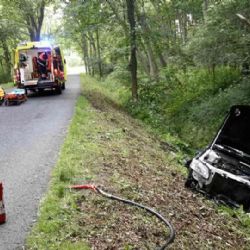 Karlovarsko: Skončil v příkopu 