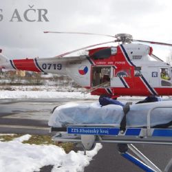 Karlovarsko: Kraj začal převážet covid pacienty z chebské nemocnice vrtulníkem