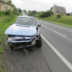 Karlovarsko: Nedal přednost. Způsobil nehodu