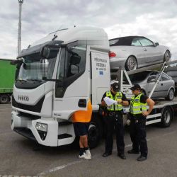 Karlovarsko: Policie se zaměřila na nákladní dopravu