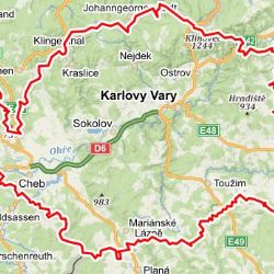 Karlovarsko: Přehled zprovozněných silnic