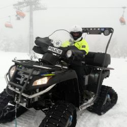 Karlovarsko: Z důvodu prázdnin policisté více dohlíželi na bezpečnost v lyžařských střediscích