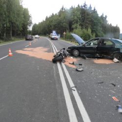 Karlovarský kraj: Během víkendu došlo k pěti nehodám motorkářů