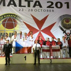 Karlovarští policisté byli úspěšní na Evropském šampionátu v karate