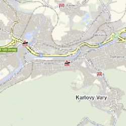 Karlovy Vary: Aktuálně jsou ve městě dvě dopravní nehody