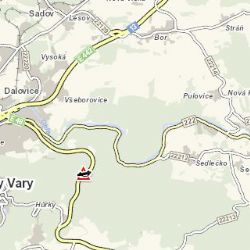 Karlovy Vary: Bezpečnost silničního provozu ohrožuje odstavené vozidlo