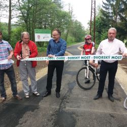 Karlovy Vary: Byl otevřen dlouho očekávaný úsek cyklostezky