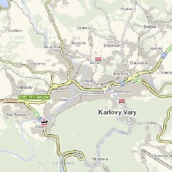 Karlovy Vary, Doubí: Pozor! Nehoda. Na místo jede PČR