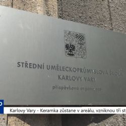 Karlovy Vary: Keramka zůstane v areálu, vzniknou tři studie (TV Západ)
