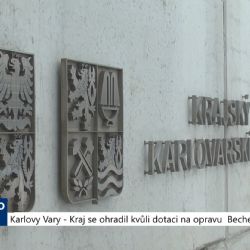 Karlovy Vary: Kraj se ohradil kvůli dotaci na opravu Becherovy vily (TV Západ)