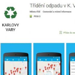 Karlovy Vary: Aplikace k třídění odpadu