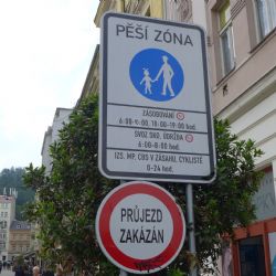 Karlovy Vary: Na pěších zónách platí prodloužená doba pro zásobování