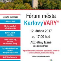 Karlovy Vary: Od příští středy začínají diskusní fóra