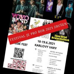 Karlovy Vary: Open Music Fest se nebude konat ani v příštím roce