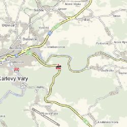 Karlovy Vary: Pozor! Nehoda se zraněním