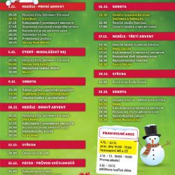 Karlovy Vary: Program vánočních trhů 