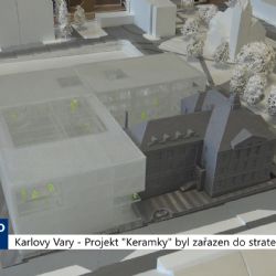 Karlovy Vary: Projekt Keramky byl zařazen do strategických (TV Západ)