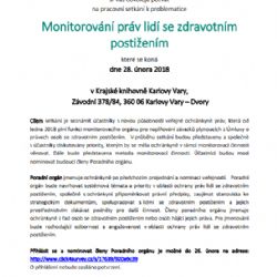 Karlovy Vary: Setkání s lidmi se zdravotním postižením