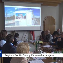 Karlovy Vary: Soutěž Stavby Karlovarska zahájena (TV Západ)