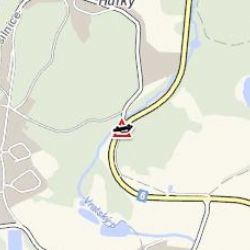 Karlovy Vary: U města došlo ke střetu dvou vozidel