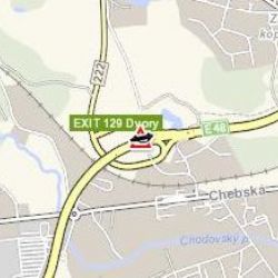 Karlovy Vary: U města došlo ke střetu dvou vozidel