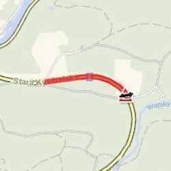 Karlovy Vary: U města havarovalo vozidlo. Nehoda je naštěstí bez zranění