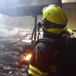 Karlovy Vary: V centru lázní hořelo v obchodě s oblečením 