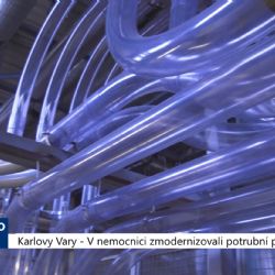 Karlovy Vary: V nemocnici zmodernizovali potrubní poštu (TV Západ)	