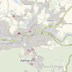 Karlovy Vary: V Sedlecké ulici došlo k dopravní nehodě