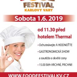 Karlovy Vary: V sobotu se před Thermalem bude konat Food Festival 