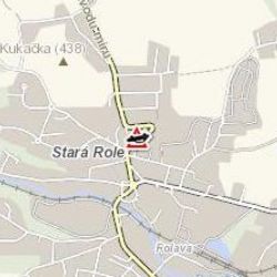 Karlovy Vary: V ulici Závodu míru havarovalo vozidlo