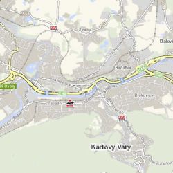 Karlovy Vary: V Západní ulici se střetla dvě vozidla