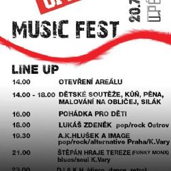 Karlovy Vary: Ve městě se bude konat Open music fest