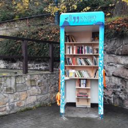 Karlovy Vary: Ve městě vyrostla nová knihobudka