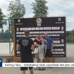 Karlovy Vary: Volejbalový klub uspořádal den pro veřejnost (TV Západ)