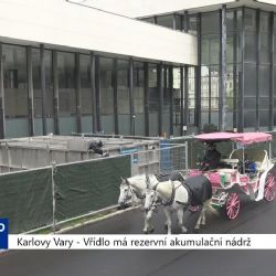 Karlovy Vary: Vřídlo má rezervní akumulační nádrž (TV Západ)