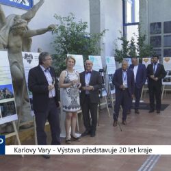 Karlovy Vary: Výstava představuje 20 let kraje (TV Západ)