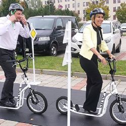 Kraj nabídne školám v regionu mobilní dopravní hřiště 