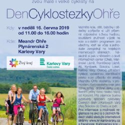 Kraj zve i letos cyklisty a cykloturisty na Den Cyklostezky Ohře