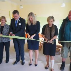 Krajské jesličky vyzkoušeli první malí návštěvníci