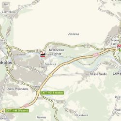 Královské Poříčí: Dodávka narazila do betonového sloupu