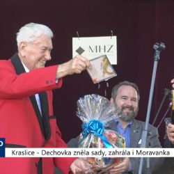 Kraslice: Dechovka zněla sady, zahrála i Moravanka (TV Západ)