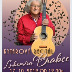 Kraslice: Dům kultury zve na kytarový recitál Lubomíra Brabce