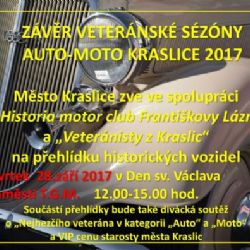 Kraslice: Ve městě se uskuteční závěr veteránské sezóny
