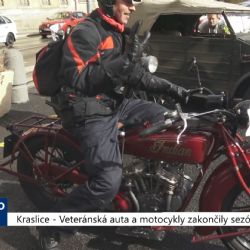 Kraslice: Veteránská auta a motocykly zakončily sezónu (TV Západ)
